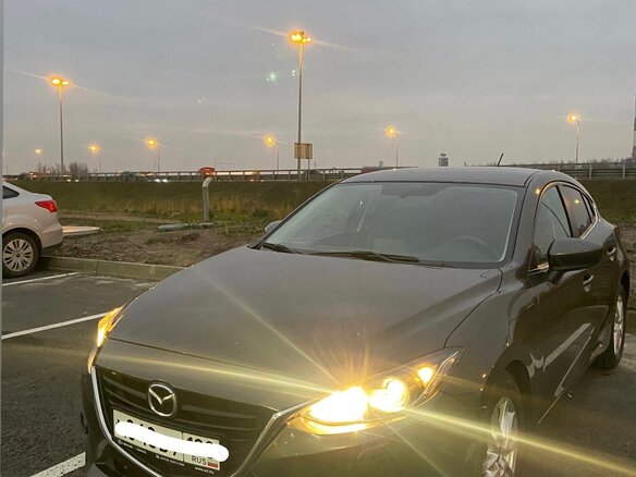2013 Mazda 3 III (BM), серый, 1200000 рублей - вид 3