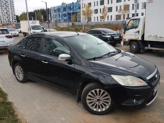 2008 Ford Focus II Рестайлинг, чёрный, 499900 рублей, вид 3