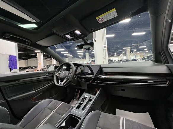 2022 Volkswagen Golf VIII, серый - вид 22