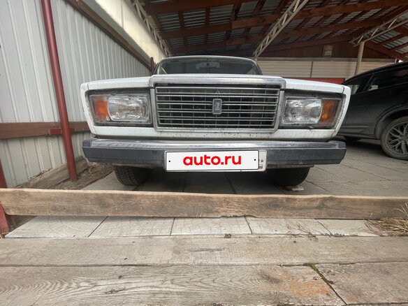 2004 Lada (ВАЗ) 2107, белый, 150000 рублей - вид 7