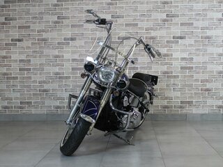 2007 Harley-Davidson Softail Deluxe, синий, 850000 рублей, вид 2
