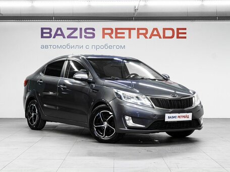 2012 Kia Rio 4-speed III, серый, 649000 рублей, вид 3