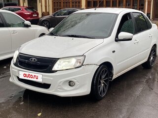 2015 Lada (ВАЗ) Granta Sport I, белый, 650000 рублей, вид 1