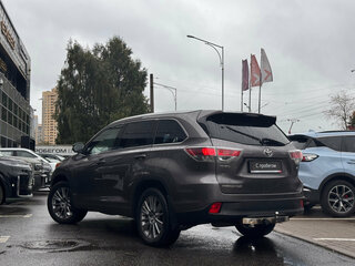 2014 Toyota Highlander III (XU50), серый, 2449000 рублей, вид 4