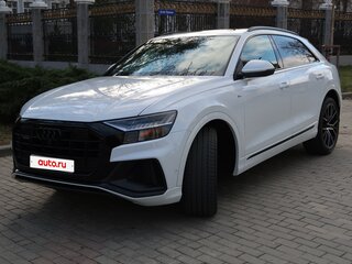 2021 Audi Q8 55 TFSI I (4M), белый, 9100000 рублей, вид 1