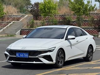 2023 Hyundai Elantra N Line VII (CN7) Рестайлинг, белый, 1340000 рублей, вид 3