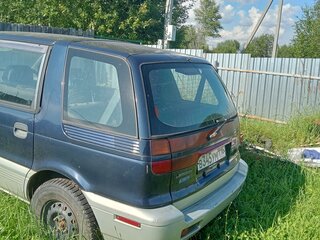 1996 Mitsubishi Chariot II, синий, 150000 рублей, вид 4