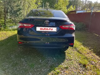 2019 Toyota Camry VIII (XV70), чёрный, 2260000 рублей, вид 2