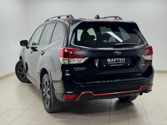 2021 Subaru Forester V Рестайлинг, чёрный - вид 3