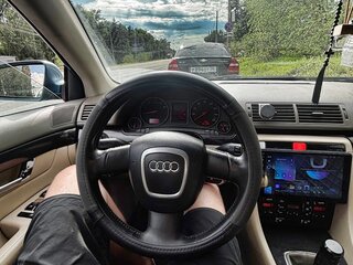 2002 Audi A4 II (B6), синий, 650000 рублей, вид 4