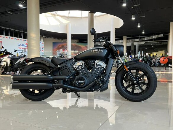 2023 Indian Scout, чёрный, 1500000 рублей