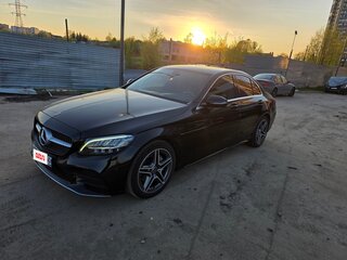 2019 Mercedes-Benz C-Класс 180 IV (W205) Рестайлинг, чёрный, 3400000 рублей, вид 4