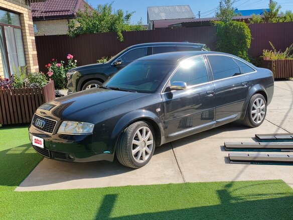 2002 Audi A6 II (C5) Рестайлинг, чёрный, 800000 рублей - вид 5