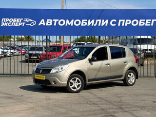 2011 Renault Sandero I, бежевый, 499000 рублей, вид 1