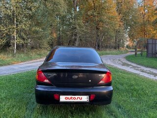2007 Kia Spectra I Рестайлинг 2, чёрный, 165000 рублей, вид 4