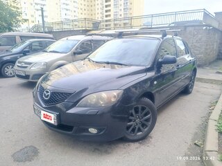 2008 Mazda 3 I (BK) Рестайлинг, чёрный, 600000 рублей, вид 1