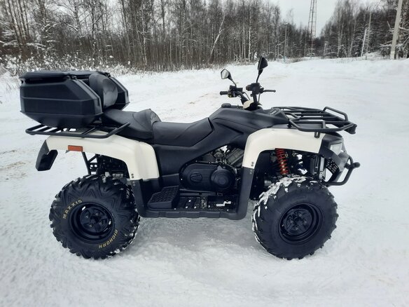 2013 Stels ATV-600, белый, 620000 рублей - вид 5