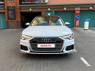 2021 Audi A6 45 TFSI V (C8), белый, 4290000 рублей, вид 2
