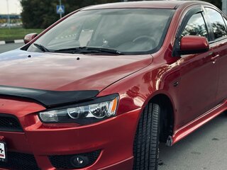 2008 Mitsubishi Lancer X, красный, 730000 рублей, вид 1