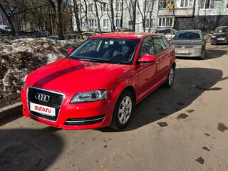 2012 Audi A3 II (8P) Рестайлинг 2, красный, 915000 рублей, вид 1