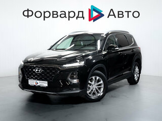 2018 Hyundai Santa Fe IV, чёрный, 2579000 рублей, вид 4