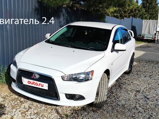 2011 Mitsubishi Lancer X Рестайлинг, белый, 1200000 рублей, вид 1