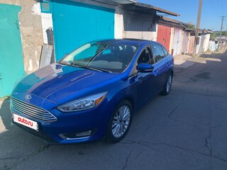 2017 Ford Focus III Рестайлинг, синий, 1480000 рублей, вид 2
