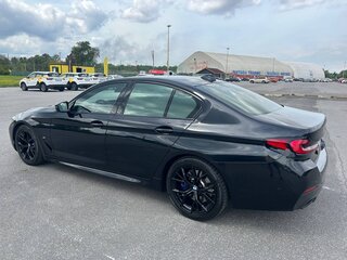 2021 BMW 5 серии 520i VII (G30/G31/G38) Рестайлинг, чёрный, 4500000 рублей, вид 4