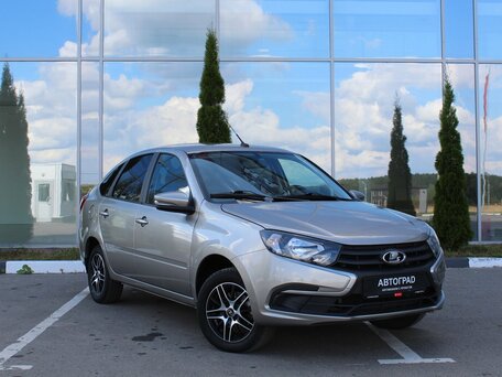 2022 Lada (ВАЗ) Granta I Рестайлинг, серый, 760000 рублей, вид 3