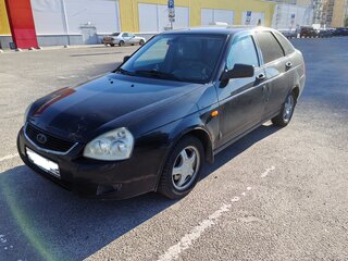 2010 Lada (ВАЗ) Priora I, чёрный, 200000 рублей, вид 1