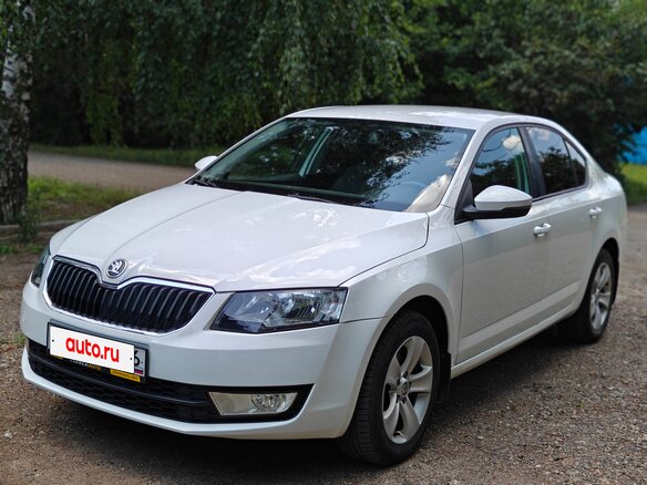 2013 Skoda Octavia III (A7), белый, 1050000 рублей