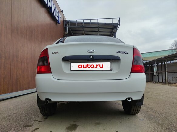 2010 Lada (ВАЗ) Kalina I, белый, 465000 рублей - вид 14