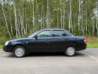 2008 Lada (ВАЗ) Priora I, чёрный, 180000 рублей, вид 5