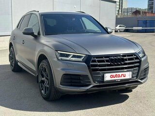 2018 Audi Q5 45 TFSI II (FY), серый, 2650000 рублей, вид 4