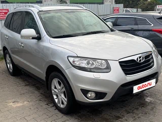 2010 Hyundai Santa Fe II Рестайлинг, серебристый, 1270000 рублей, вид 1