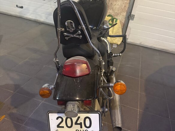 1998 Honda Steed 400, чёрный, 260000 рублей