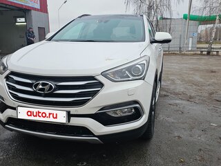 2016 Hyundai Santa Fe III Рестайлинг, белый, 2300000 рублей, вид 1