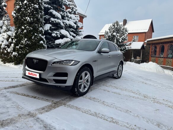 2018 Jaguar F-Pace I, серебристый, 4500000 рублей - вид 18