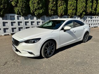 2017 Mazda 6 III (GJ) Рестайлинг, белый, 1715000 рублей, вид 1