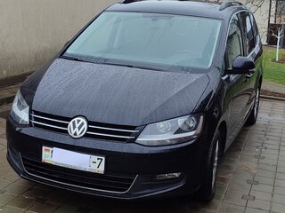 2018 Volkswagen Sharan II Рестайлинг, чёрный, 1750000 рублей, вид 1
