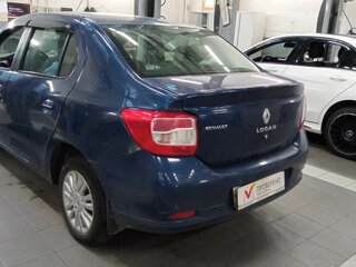 2014 Renault Logan II, синий, 350000 рублей, вид 4