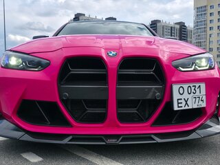 2022 BMW M3 Competition Package VI (G80), розовый, 7750000 рублей, вид 4
