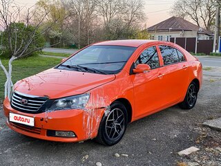 2012 Geely Emgrand EC7, оранжевый, 295000 рублей, вид 1