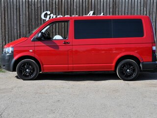 2013 Volkswagen Transporter T5 Рестайлинг, красный, 1670000 рублей, вид 2