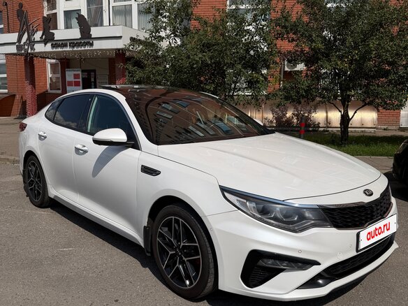 2018 Kia Optima IV Рестайлинг, белый