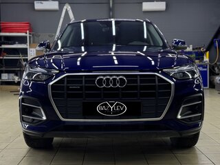2021 Audi Q5 45 TFSI II (FY) Рестайлинг, синий, 4500000 рублей, вид 1