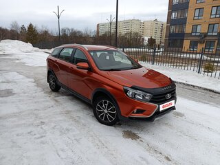 2019 Lada (ВАЗ) Vesta SW Cross I, оранжевый, 1100000 рублей, вид 2
