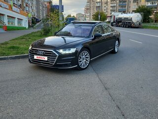 2018 Audi A8 Long 55 TFSI IV (D5), серый, 3390000 рублей, вид 1