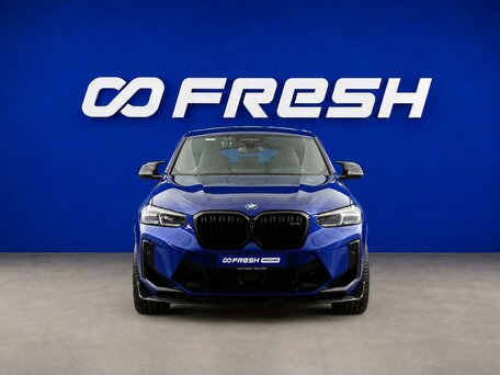 2021 BMW X4 M Competition I (F98) Рестайлинг, синий, 8455052 рублей, вид 3