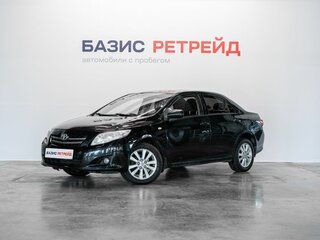 2007 Toyota Corolla AMT X (E140, E150), чёрный, 799000 рублей, вид 1